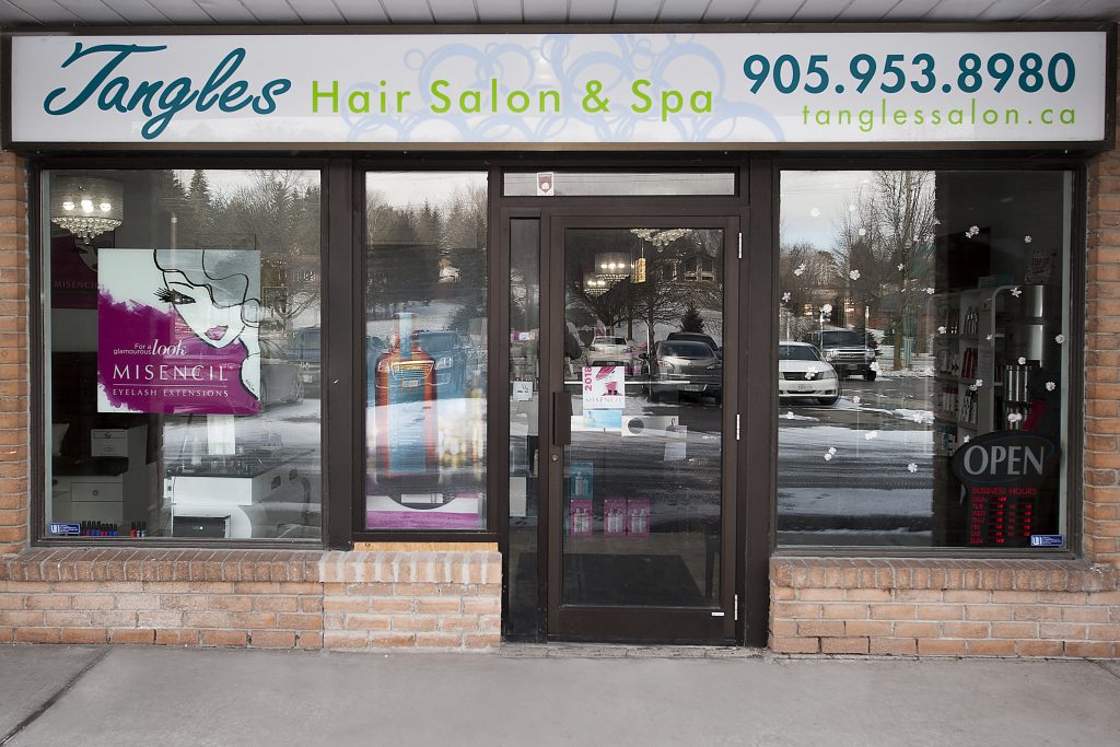 Tangles Hair Salon & Spa Outside Building